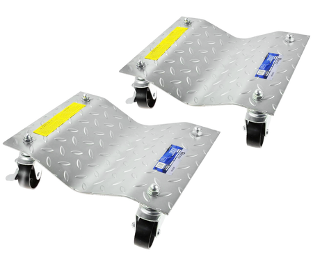 Zestaw rolki do transportu stalowe warsztatowe 680kg 1500LBS 2szt GEKO