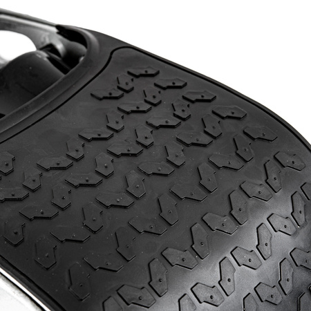 Pompka nożna dwutłokowa z manometrem + adaptery MAR-POL