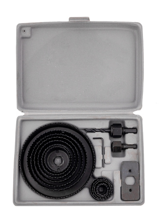 Otwornice do drewna koronkowe 16 sztuk TOOLES