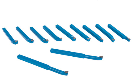 Komplet noży tokarskich frezy do tokarki toczenia zestaw 11el 8x8 FALON-TECH