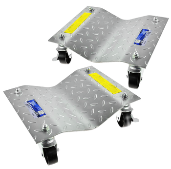 Zestaw rolki do transportu stalowe warsztatowe 680kg 1500LBS 2szt GEKO