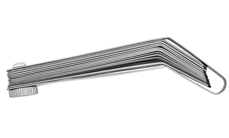 Szczelinomierz 16 listkowy miernik szczelin 0.05 - 1mm FALON-TECH