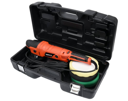 Polerka samochodowa mimośrodowa 720w 150mm + 3 krążki YT-82200 YATO