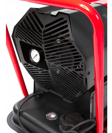 Nagrzewnica olejowa 40 KW spalinowa dmuchawa + termostat lcd grzejnik piec MAR-POL