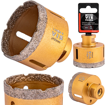 Wiertło diamentowe do gresu M14 otwornica 65mm FALON-TECH
