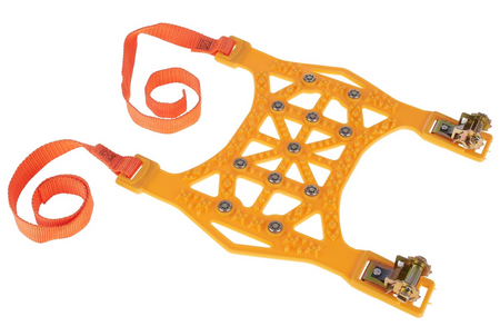 Łańcuchy śniegowe na koła zimowe nakładki antypoślizgowe szybki montaż GEKO