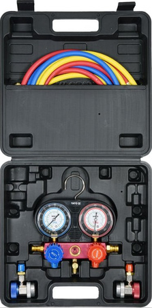 Miernik tester szczelności napełniacz klimatyzacji R-134a 6el YT-72990 YATO