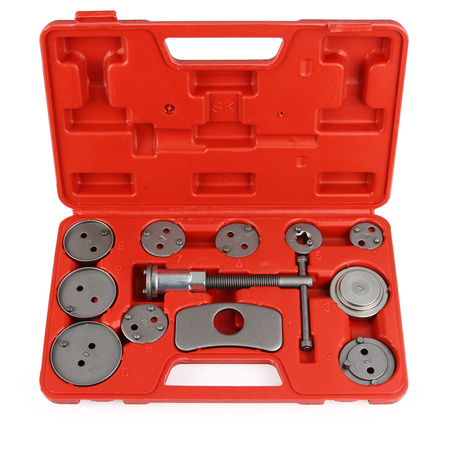 Zestaw do wyciskania tłoczków hamulcowych 12 elementów MAR-POL