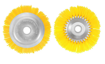 Szczotka do czyszczenia kostki brukowej szczotka nylonowa do kosa spalinowa