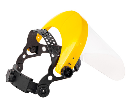 Przyłbica maska Ochronna PCV Osłona twarzy głowy do kosy BEAST