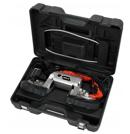 Piła przecinarka Taśmowa z Podstawą 1100W YATO