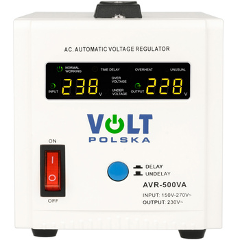Stabilizator napięcia AVR 500 VA do agregat  VOLT POLSKA