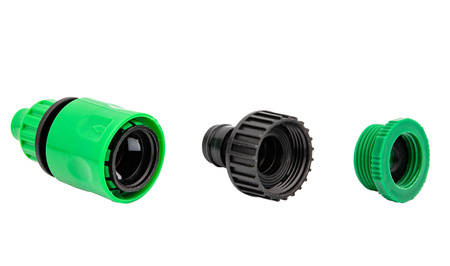 Przyłącze szybkozłącza do węża ogrodowego na kran 3/4" i 1/2" nawadniania VOLT POLSKA