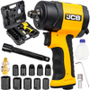 Klucz pneumatyczny udarowy do kół 1/2" + nasadki 10szt. JCB