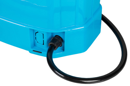 Opryskiwacz akumulatorowy ciśnieniowy plecakowy elektryczny 5 dysz 16L AL-FA