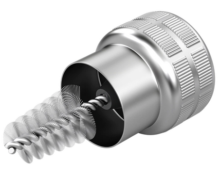 Szczotka druciana do czyszczenia z rdzy klem klema i zacisków akumulatora MAR-POL