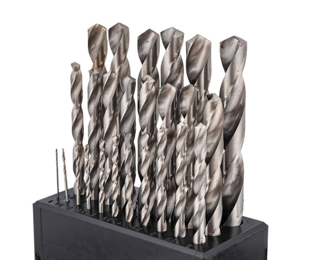 Wiertła do metalu 1-13 mm wiertło (zestaw 25szt) SILVER