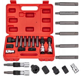 Klucze do alternatorów 13el  zestaw alternatora SILVER