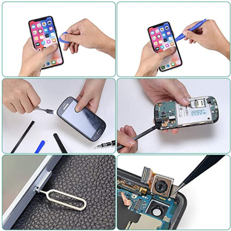 Zestaw narzędzi precyzyjnych do elektroniki 76el FALON-TECH