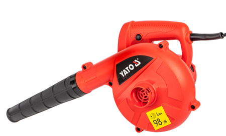 Dmuchawa elektryczna do liści 600W YATO dmuchanie / zasysanie