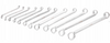 Klucze oczkowe gięte 6-32 mm zestaw kluczy 12 el SILVER