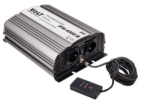 Przetwornica samochodowa IPS-4000R 24V/230V 2000/4000W VOLT POLSKA