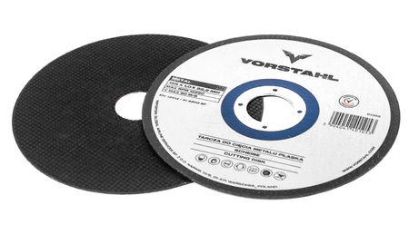Tarcza tnąca płaska 125x1,0 mm do cięcia metalu stali VORSTAHL