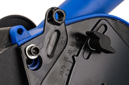 Bruzdownica do szlifierki kątowej osłona przeciwpyłowa adaptery 125 mm FALON-TECH