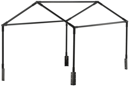 Tunel foliowy folia szklarnia ogrodowa 120x80x60 cm YATO