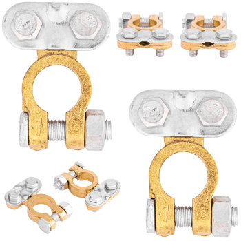 Klemy akumulatora samozaciskowe  600A mosiężne FALON-TECH