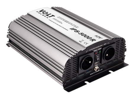 Przetwornica samochodowa IPS-5000R 12V/230V 2500/5000W VOLT POLSKA
