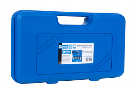 Zestaw do synchronizacji regulacji gaźników spalinowych wakuometry 4szt + 17 adapterów GEKO