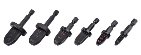 Zestaw bitów do roztłaczania kielichowania rur 6el FALON-TECH