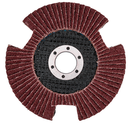 Tarcza listkowa lamelkowa lamelka z wycięciami 125mm P40 FALON-TECH