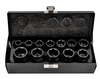 Nasadki udarowe klucze nasadowe krótkie 1/2" 10-24 mm zestaw 12el ROCKFORCE