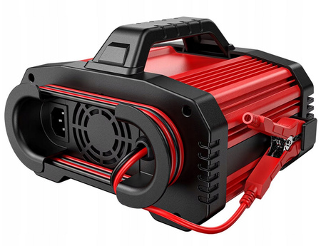 Prostownik ładowarka do akumulatorów z rozruchem agm booster 12V 24V 25A MAR-POL