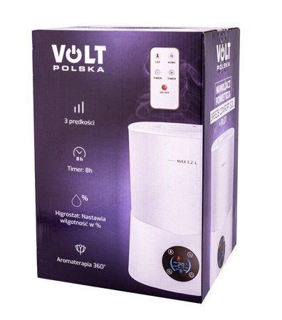 Nawilżacz powietrza BREEZE COMFORT 3,2l z pilotem Volt Polska