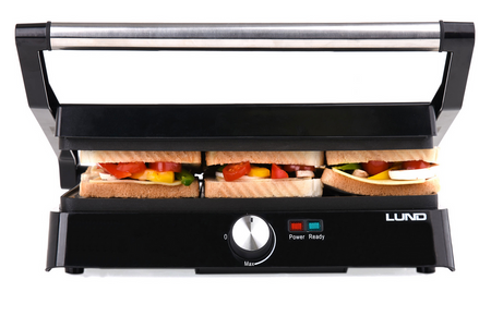 Grill elektryczny 2200 W opiekacz rozkładany LUND 67451