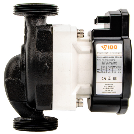 Pompa obiegowa elektryczna IBO AMG 25/60/130 PWM