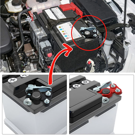 Klemy samozaciskowe uniwersalne do akumulatora 800A FALON-TECH