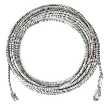 Lina stalowa do wyciągarki wciągarki 25m 9,5mm 7T Titanium Winch