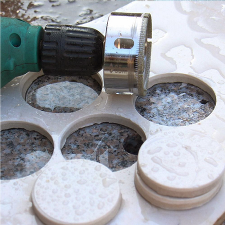 Otwornice diamentowe do gresu płytek szkła 6-70mm FALON-TECH