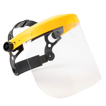 Przyłbica maska Ochronna PCV Osłona twarzy głowy do kosy BEAST