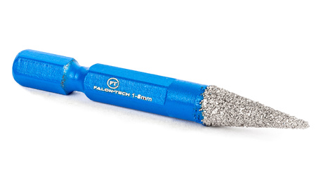 Otwornica diamentowa do wiertarki wiertło frez stożek do gresu HEX 1-8 mm FALON-TECH
