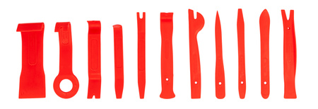 Ściągacze do tapicerki 11 el (zestaw ściągaczy) SILVER