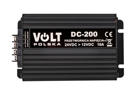 Reduktor napięcia 24V/ 12V przetwornica prądu 200W VOLT POLSKA