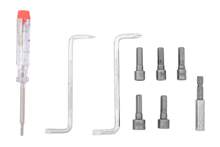 Zestaw śrubokrętów wkrętaków bity klucze nasadki imbusy torx z magnesem 100el FALON-TECH