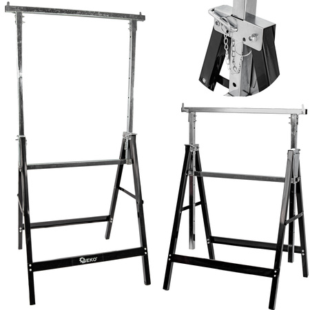 Kobyłka stojak koziołek warsztatowy składany regulowany 150kg 80-130cm P.S. Trading