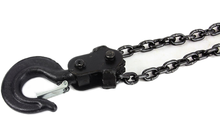 Wciągarka wyciągarka łańcuchowa ręczna warsztatowa do silnika 2 tony 2,5m BJC