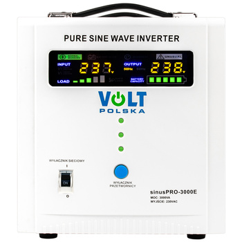 Przetwornica napięcia UPS SINUSPRO-3000E (48V/230V/3000VA) VOLT POLSKA